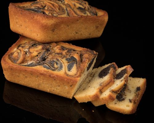 Chocolate Caramel Lemon Pound Cake