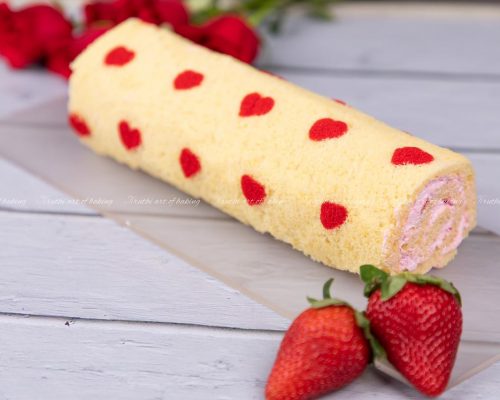 Strawberry Roulade