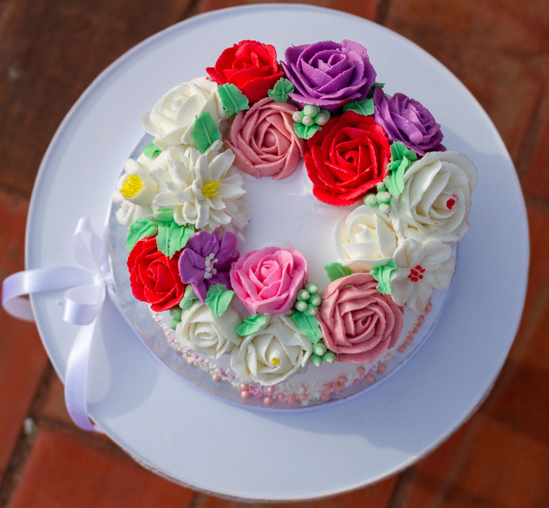 Buttercream and Freshcream Flowers