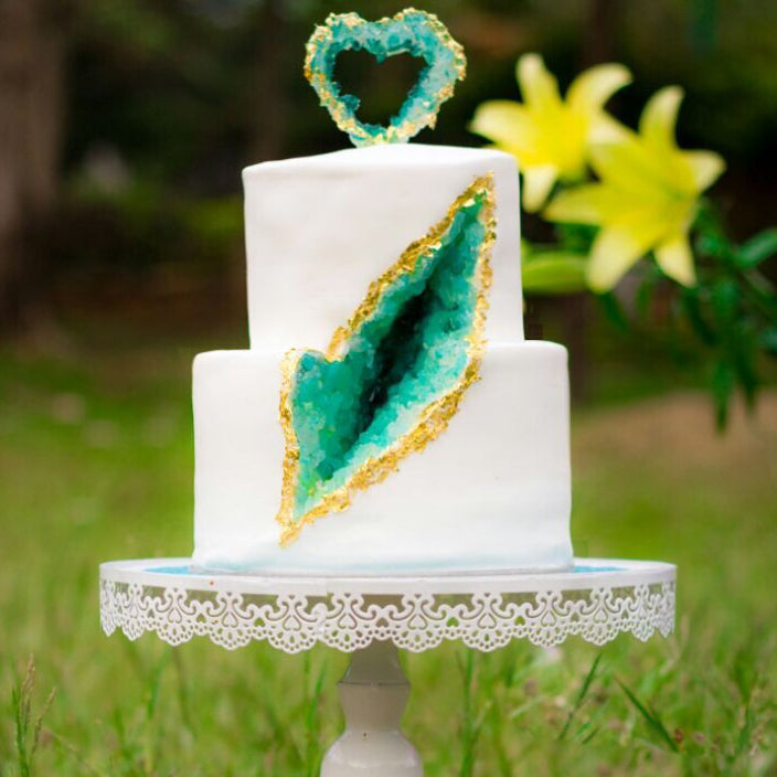 Amethyst Geode Cake Custom Cake