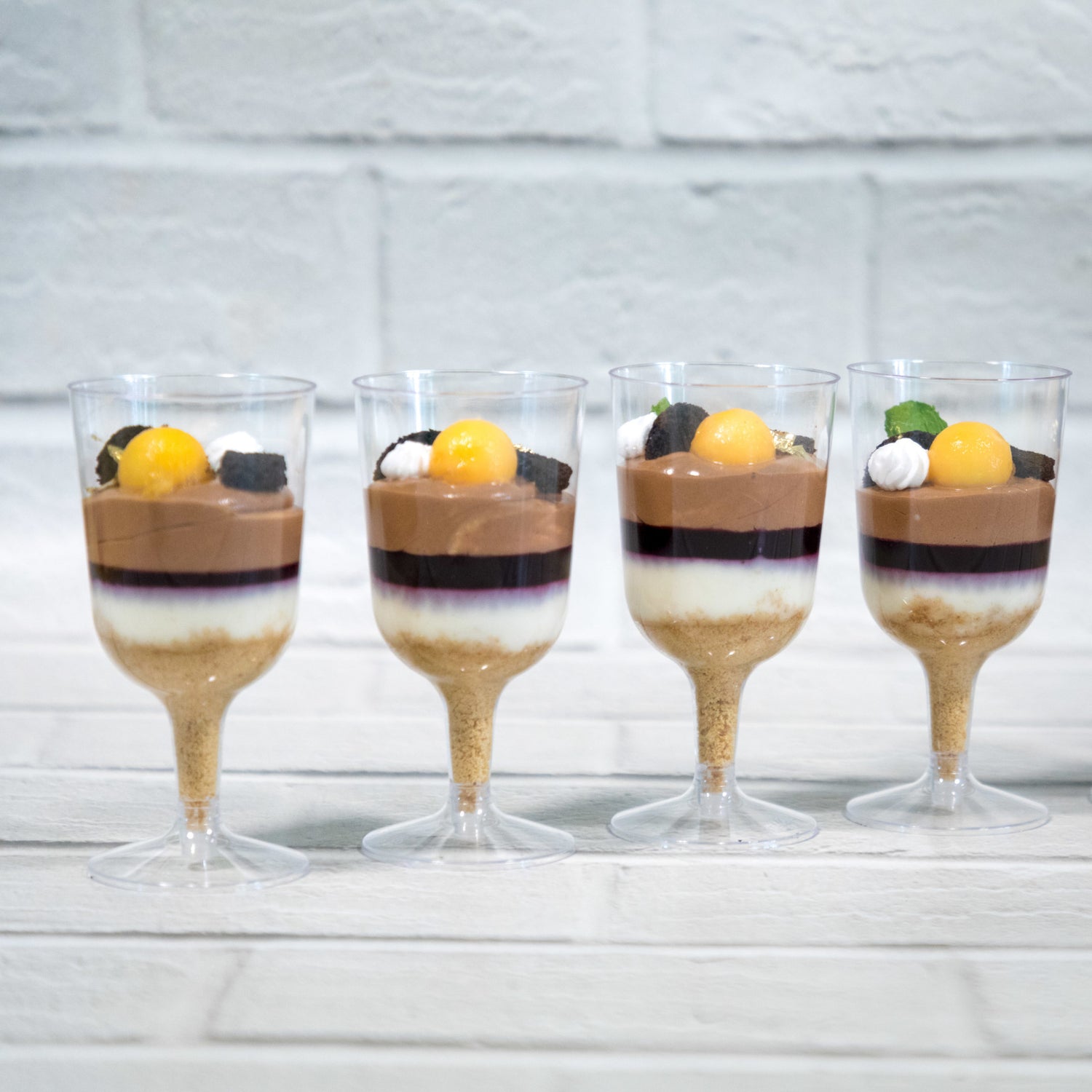 Shot Glass Desserts and Verrines